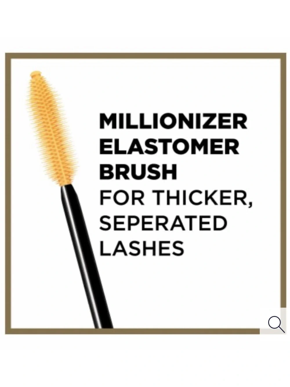 L'Oréal Voluminous Million Lashes Waterproof Mascara - 630 Blackest Black, NEW
